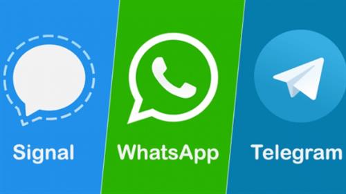 WhatsApp移民潮   Telegram月內急增2500萬用戶 Signal增750萬