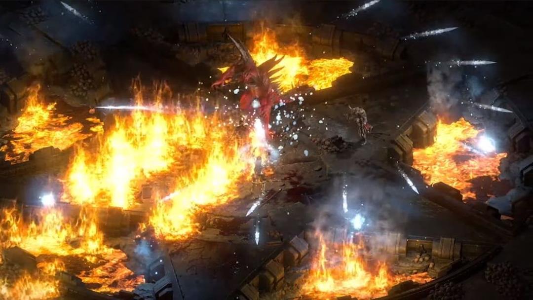 《暗黑破壞神2：獄火重生》遊戲畫面