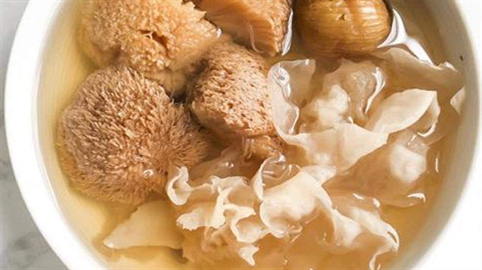 健康食譜 猴頭菇牛蒡素湯
