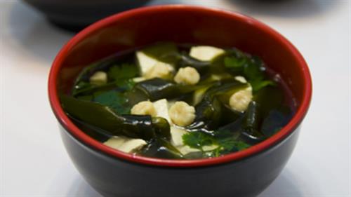 健康食譜 海帶豆腐湯